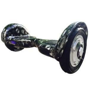 Гироскутер Smart Balance 10" c Приложением и Самобалансировкой (Черный с черепами)