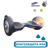 Гироскутер с Влагозащитой Smart Balance 10" c Приложением и Самобалансировкой (Космос)