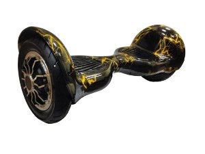 Гироскутер Smart Balance 10" c Приложением и Самобалансировкой (Черный с желтыми молниями)